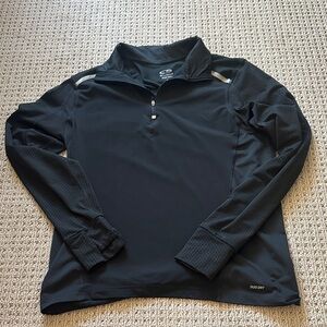 Champion Black Quarter-Zip Pullover
